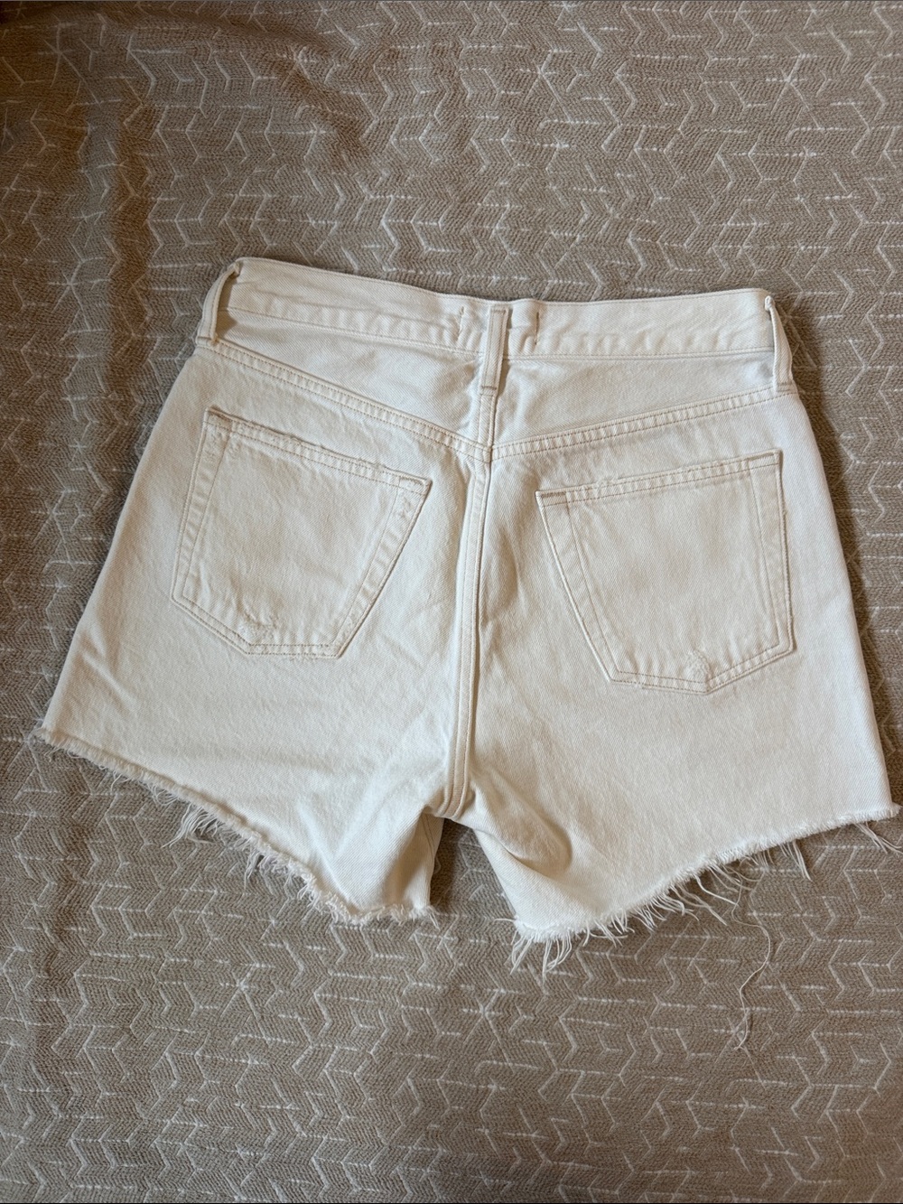 AGOLDE Parker Long Denim Shorts - Picture 2 of 3